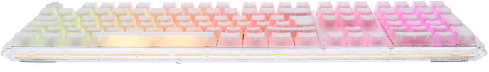 Ducky - One 3 Aura White Fullsize Cherry Red