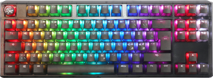 Ducky - One 3 Aura Black TKL Cherry Red