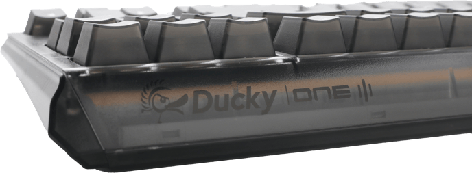 Ducky - One 3 Aura Black TKL Cherry Silent Red