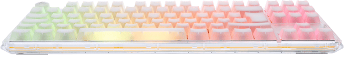 Ducky - One 3 Aura White TKL Cherry Red