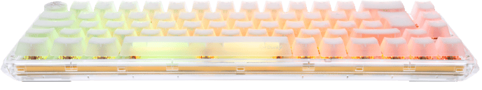 Ducky - One 3 Aura White 65% Kailh Box Jellyfish