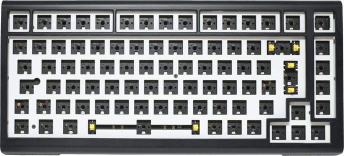 Ducky Tinker75 - Barebone ISO Svart