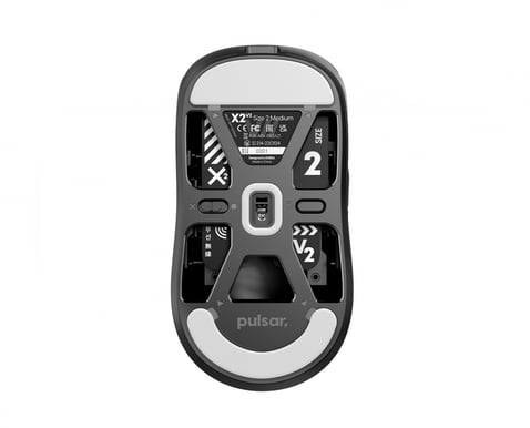 Pulsar X2V2 Premium Wireless - Svart