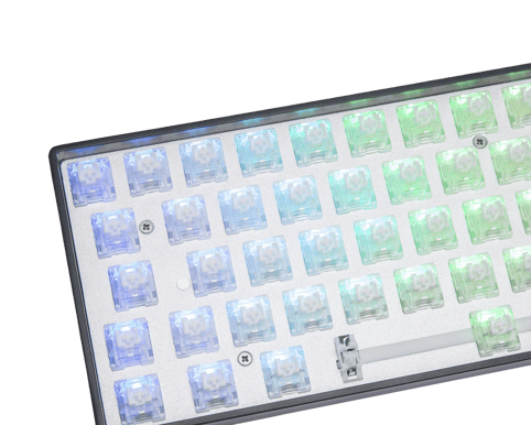 Higround BLACKICE Base 65 White Flame