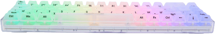 Higround OPAL Base 65 Hotswap White Flame