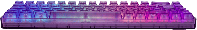 Higround AMETHYST Base 65 Hotswap White Flame