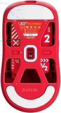 Pulsar X2V2 Premium Wireless Limited Edition- Röd