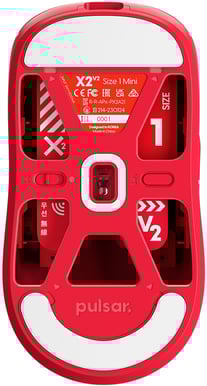Pulsar X2V2 Premium Wireless Mini Limited Edition - Röd