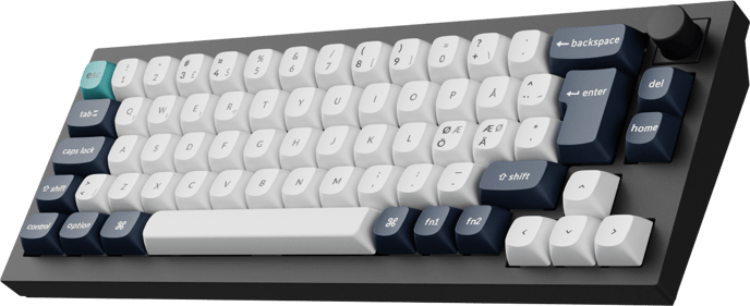 Keychron Q2 MAX 65% Wireless Gateron Jupiter Brown Switch QMK/VIA