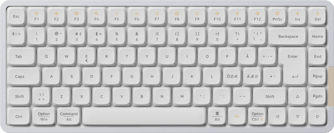 Lofree Flow84 Vit Linear Kailh Ghost