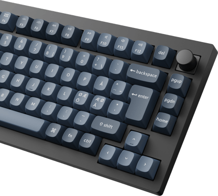 Keychron V1 MAX 75% Knob Wireless Gateron Jupiter Red