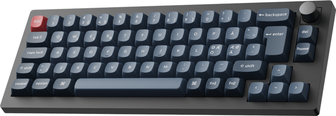 Keychron V2 MAX 65% Knob Wireless Gateron Jupiter Brown