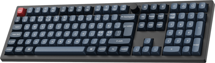 Keychron V6 MAX 100% Knob Wireless Gateron Jupiter Brown