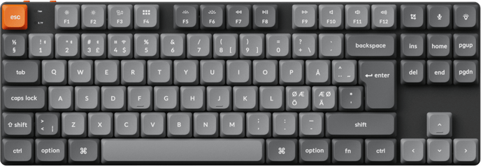 Keychron K1 Max Wireless Gateron Low Profile Brown