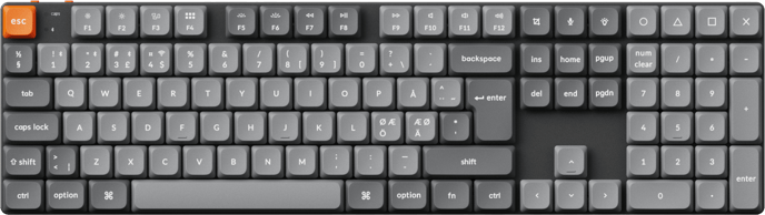 Keychron K5 Max Wireless Gateron Low Profile Red