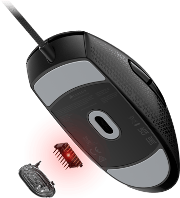 Corsair M55 Svart
