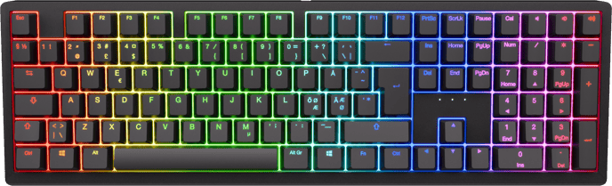 Ducky Zero MX2A Brown Fullzise Wireless