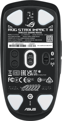 ASUS ROG STRIX Impact III Wireless Svart
