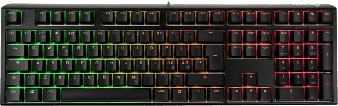 Ducky - One 3 Classic Black/White Fullsize Gateron Baby Kangaroo
