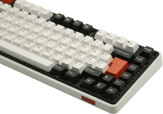Varmilo VXT82 Minilo Retro 75% Gateron G Pro 2.0 Yellow Julkalender (20st)