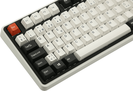 Varmilo VXT82 Minilo Retro 75% Gateron G Pro 2.0 Yellow Julkalender (20st)