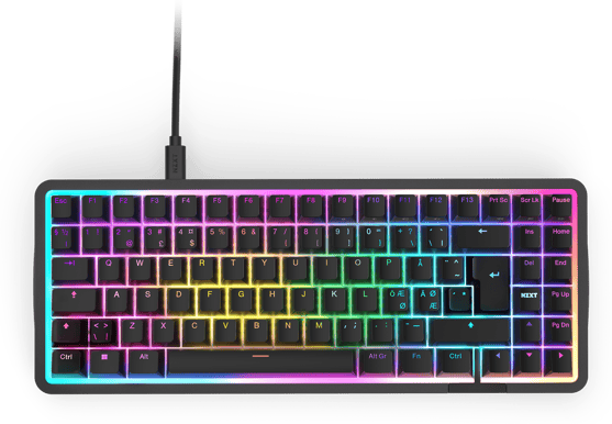 NZXT Function Elite MiniTKL Svart