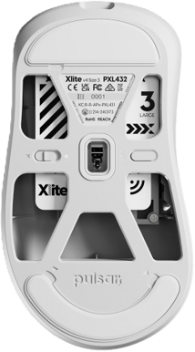 Pulsar Xlite v4 Large Wireless - Vit