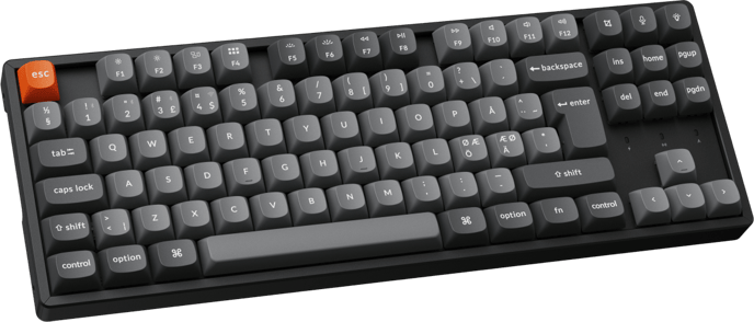 Keychron K8 MAX Wireless Tri-Mode Hot Swap QMK/VIA Keychron Super Red