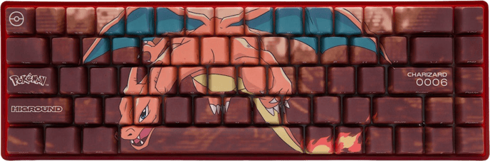 Higround Pokémon Base 65 Charizard ANSI Hall Effect