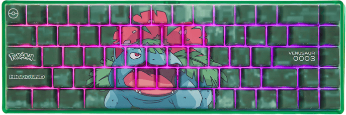 Higround Pokémon Base 65 Venusaur ANSI Hall Effect