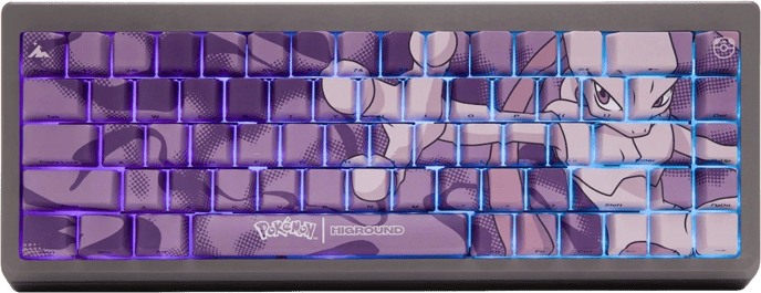 Higround Pokémon Base 65 Mewtwo ANSI Geo Linear
