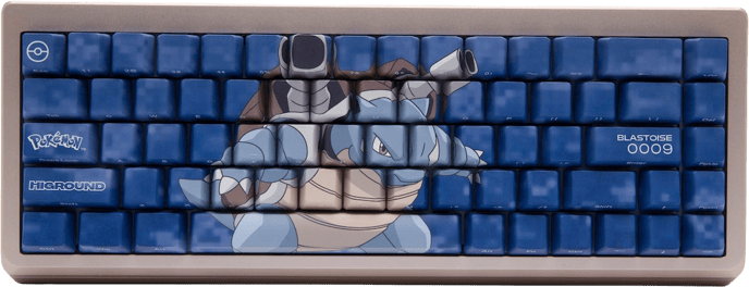 Higround Pokémon Base 65 Blastoise ANSI Geo Linear