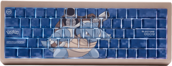 Higround Pokémon Base 65 Blastoise ANSI Geo Linear