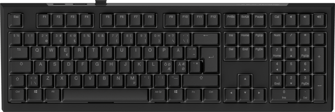 Ducky - One X Black Nordic Fullsize Ducky Inductive Switch (analog)