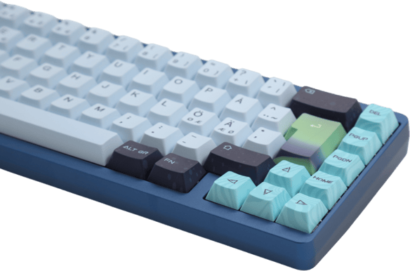 Varmilo Muse65 HE Aurora Hall Effect 65% 8K RGB Gateron Magnet White