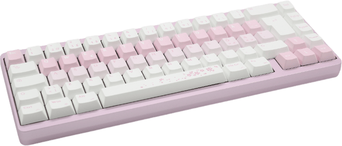 Varmilo Muse65 HE Sakura Hall Effect 65% 8K RGB Gateron Magnet White