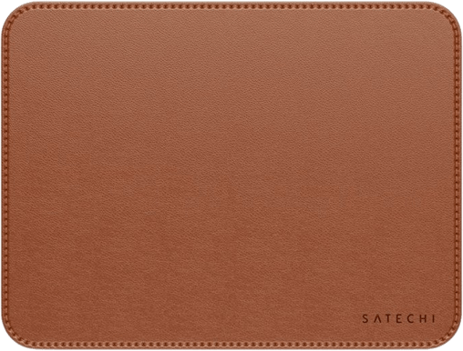 Satechi Premium-musmatta vegansk läder - Brun
