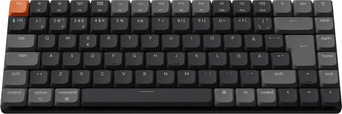 Keychron K3v3 RGB Aluminium Hot Swap QMK Keychron Low Profile 2.0 Brown