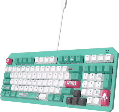 ASUS TUF Gaming K3 Gen II Optical-Mechanical RGB Miku Edition