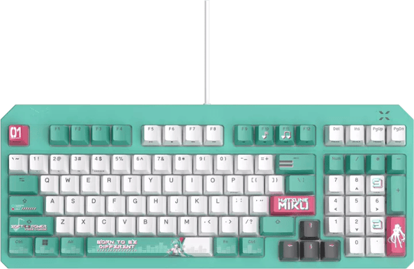 ASUS TUF Gaming K3 Gen II Optical-Mechanical RGB Miku Edition
