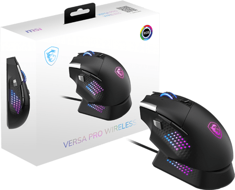 MSI Versa Pro Wireless + Mouse Dock Pro