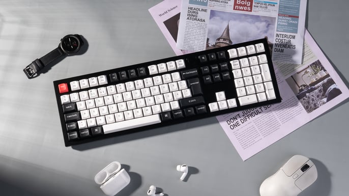 Keychron Q6 HE 100% Knob Wireless Gateron 2.0 Magnetic Carbon Black