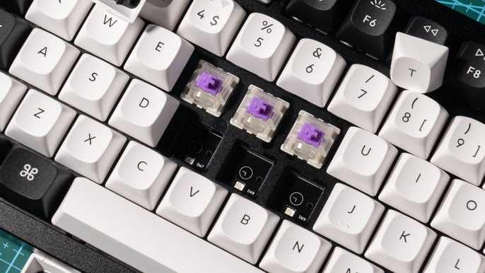 Keychron Q3 HE 100% Knob Wireless Gateron 2.0 Magnetic Shell White