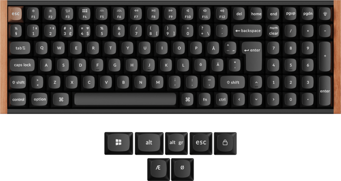 Keychron K4 HE SE Wireless Tri-Mode Hot Swap QMK Gateron 2.0 Purple Magnetic Switch Wood Black