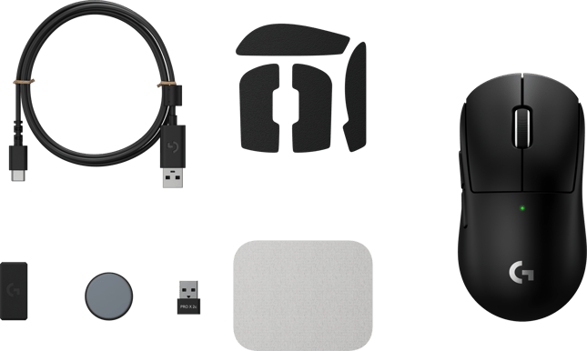 Logitech G Pro X Superlight 2C Svart
