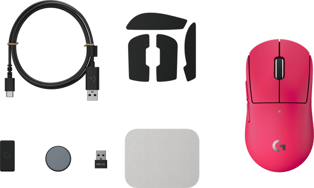 Logitech G Pro X Superlight 2C Magenta