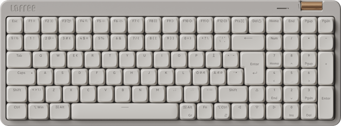 Lofree FLOW Lite 100 Marble Grey Specter