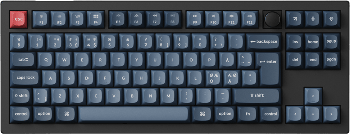 Keychron V3 MAX 80% Knob Wireless Gateron Jupiter - MK11 (50st)