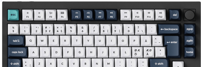 Keychron Q1 MAX 75% Knob Wireless Tri-Mode QMK/VIA