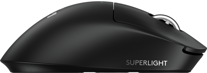 Logitech Pro X Superlight 2 Dex Svart